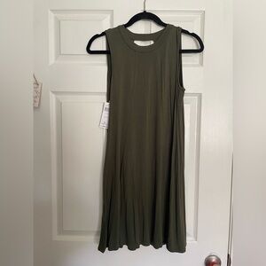 BCBG Olive Flare Dress with Open Back XXS